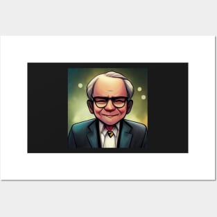 Warren Buffett | Comics Style Posters and Art